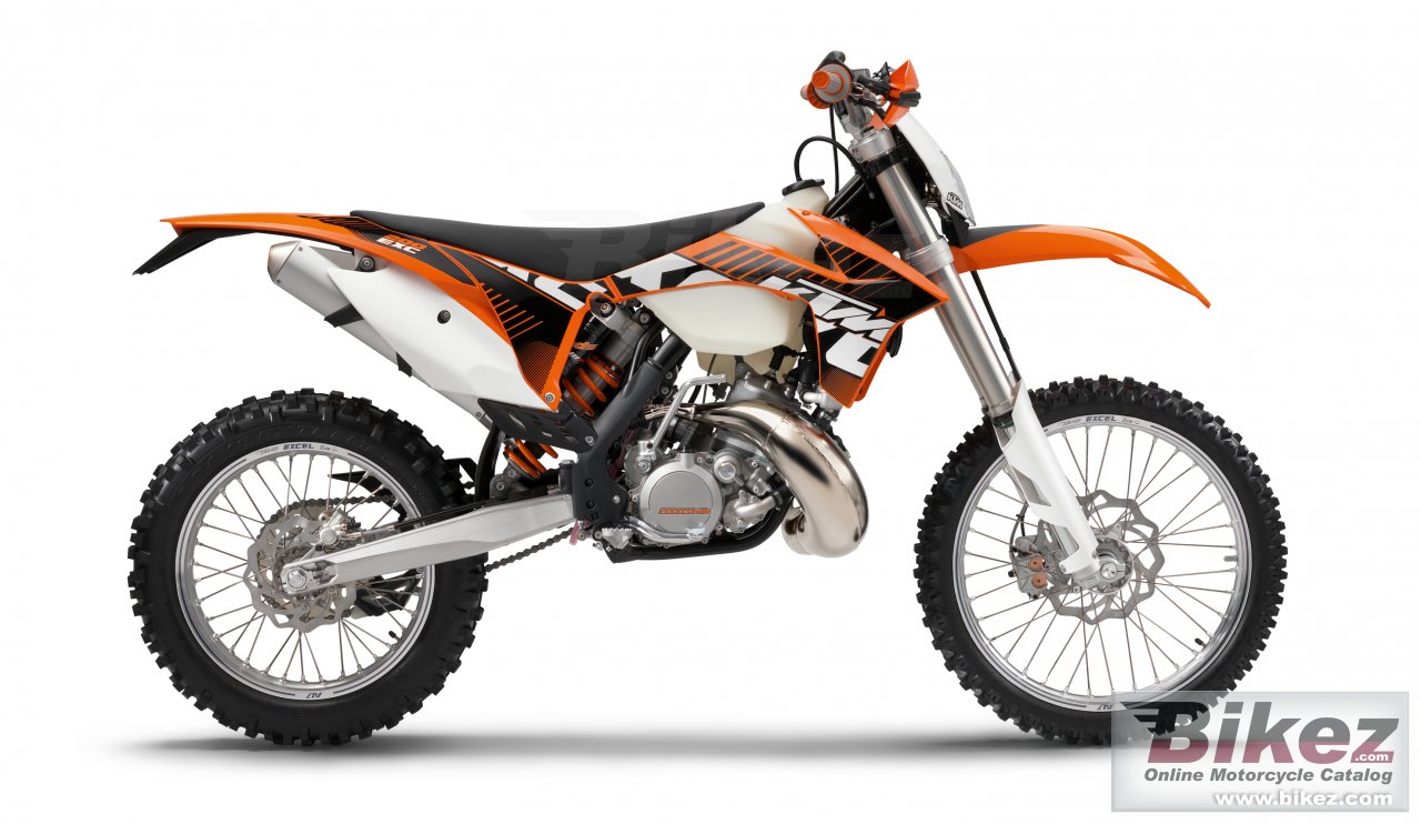 Big KTM 200 exc picture and wallpaper from Bikez.com